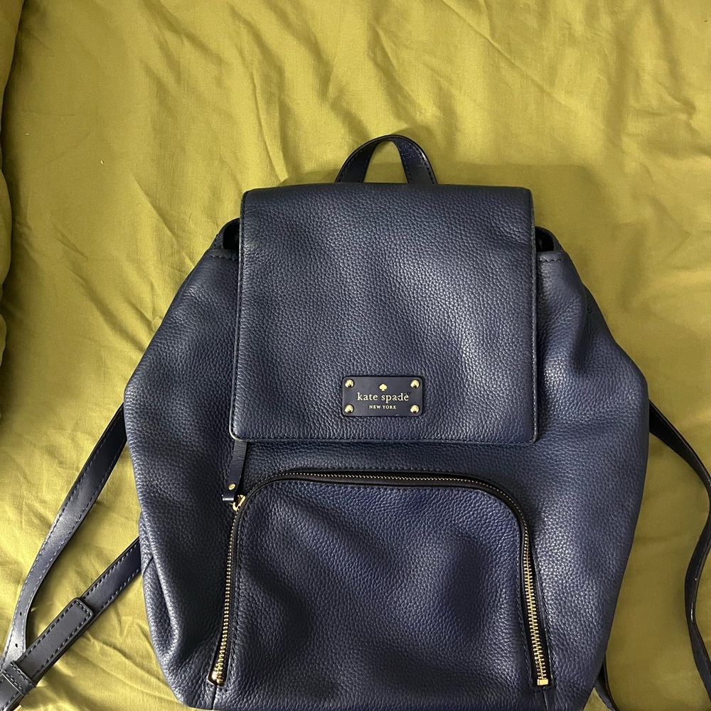 Kate Spade Black and Gray Interior Bag